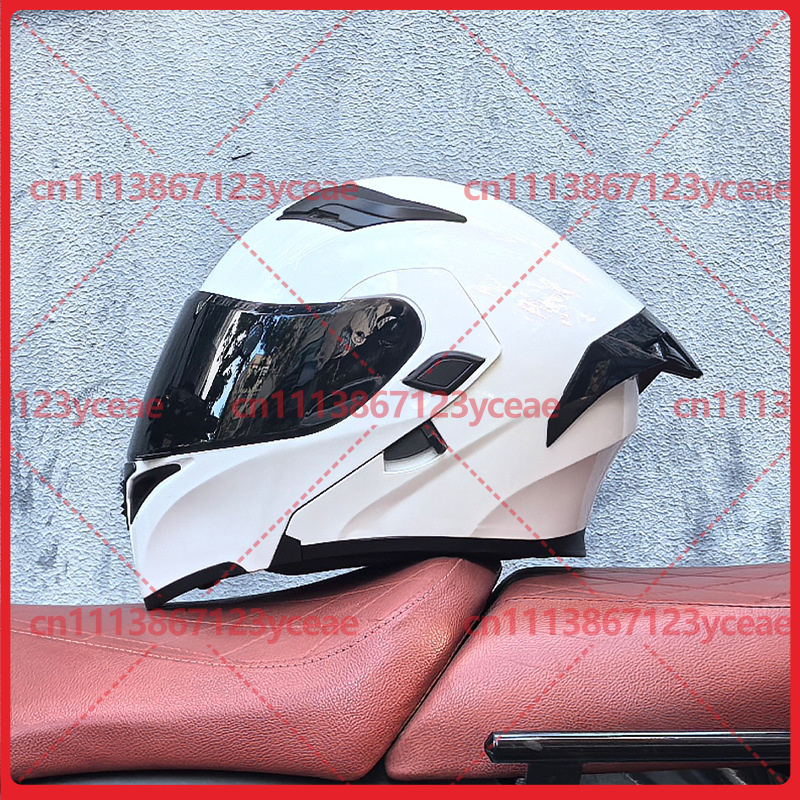 Dual Visor Motorcycle Racing Helmet - for Orz Motorcycle Modular Helmet Dual