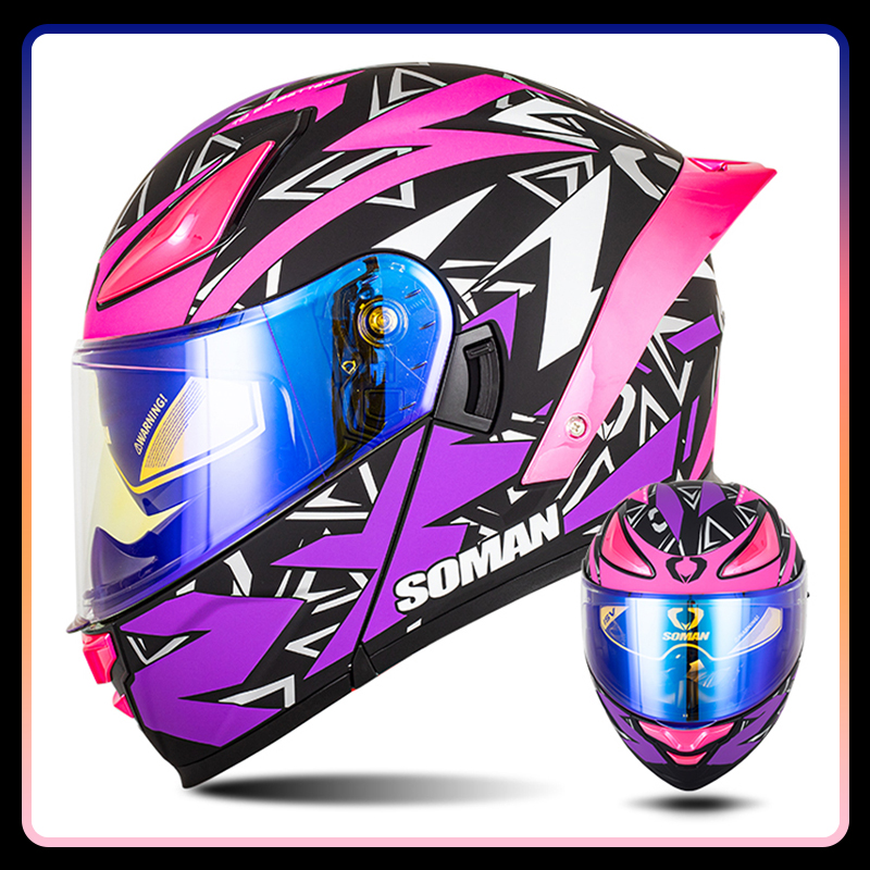 DOT Approved Full Face Motorcy - огляд і ціна Modular Flip Up Motorcycle Helmet Dot Approved