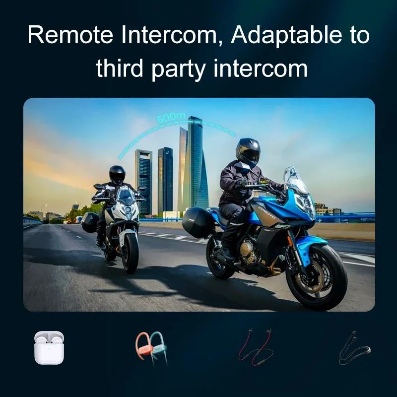 Y20 Pro 1/2x Motorcycle Interc - огляд і ціна Universal Motorcycle Helmet Intercom Headset