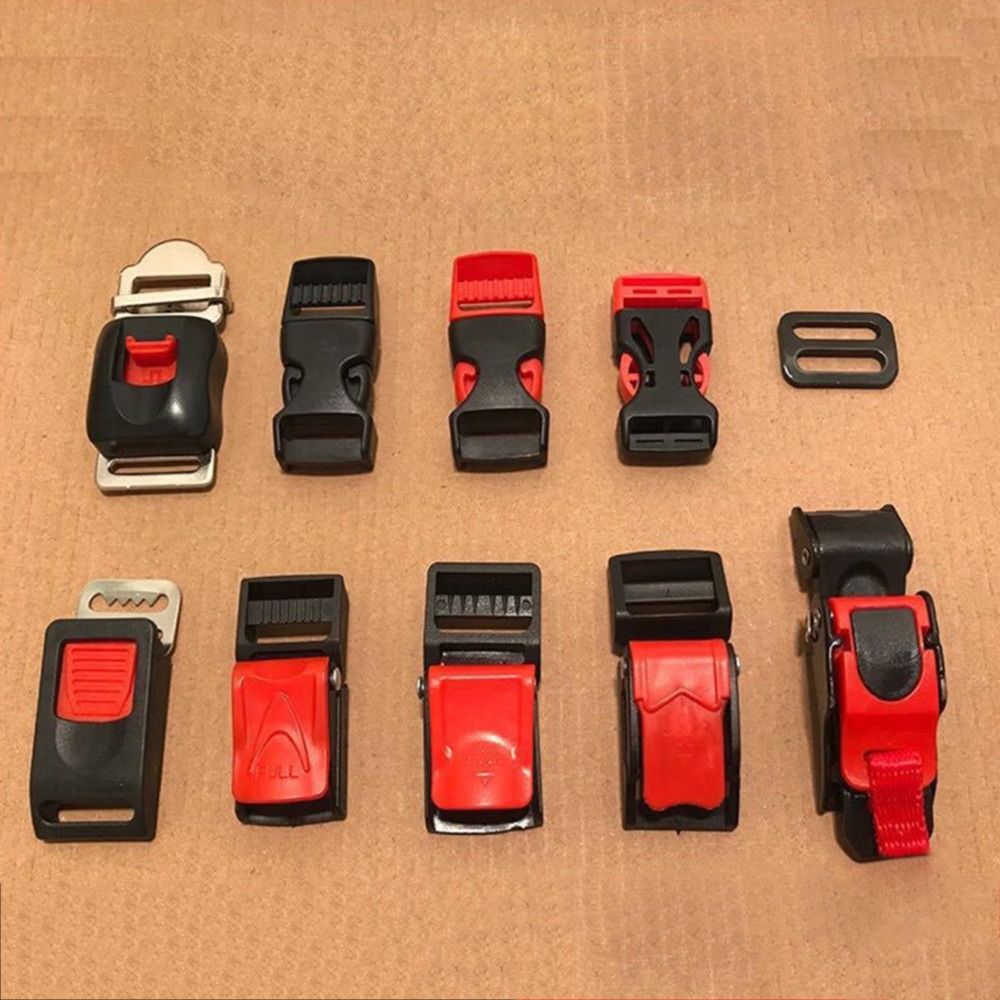 Plastic Motorcycle Helmet Lock - огляд і ціна Quick Release Buckle Motorcycle Helmet