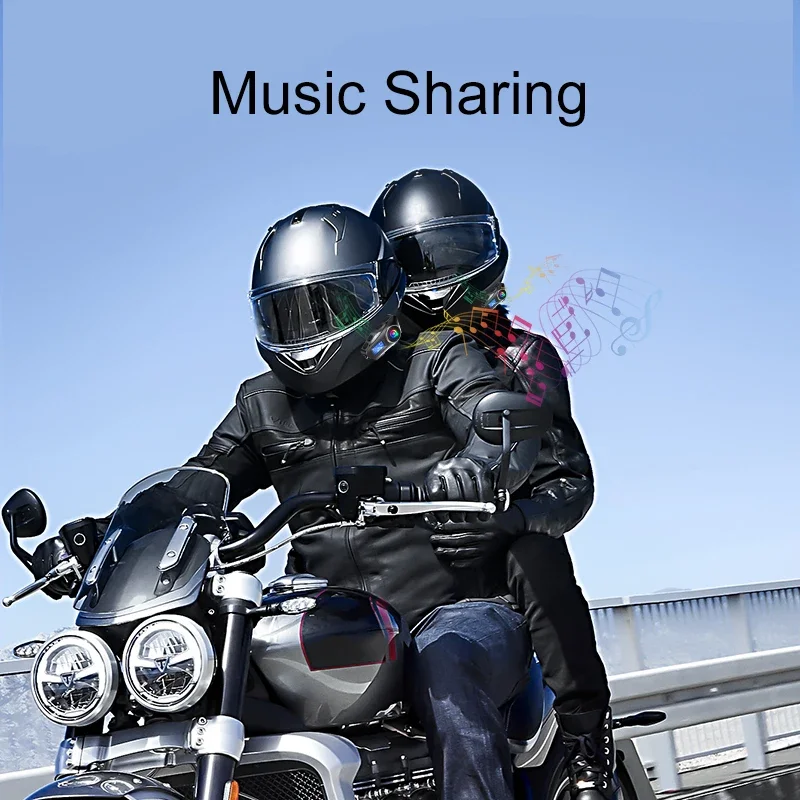 Large Screen Display Helmet In - огляд і ціна Full Face Motorcycle Helmet With Bluetooth