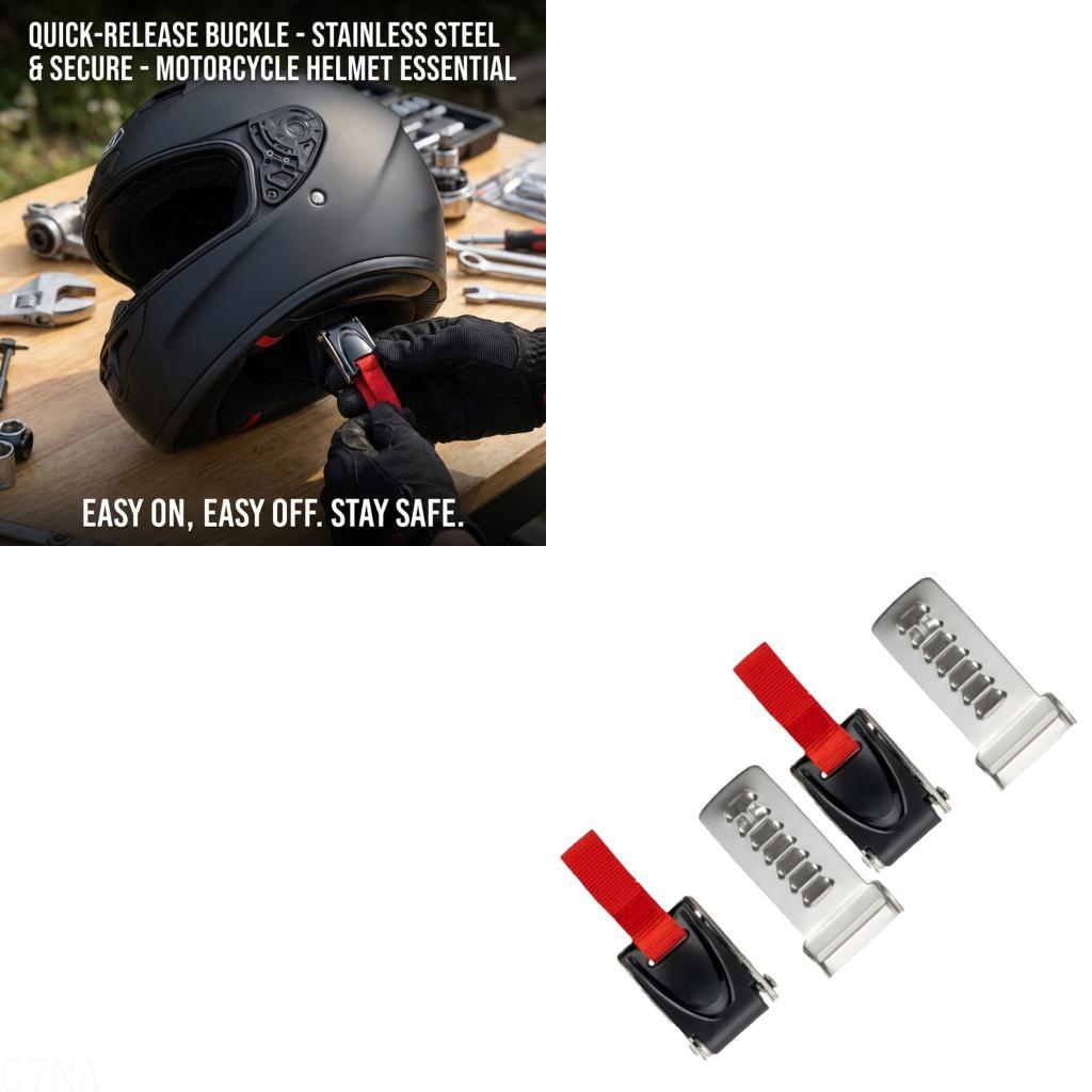 G7NA Motorcycle Helmets necess - огляд і ціна Quick Release Buckle Motorcycle Helmet