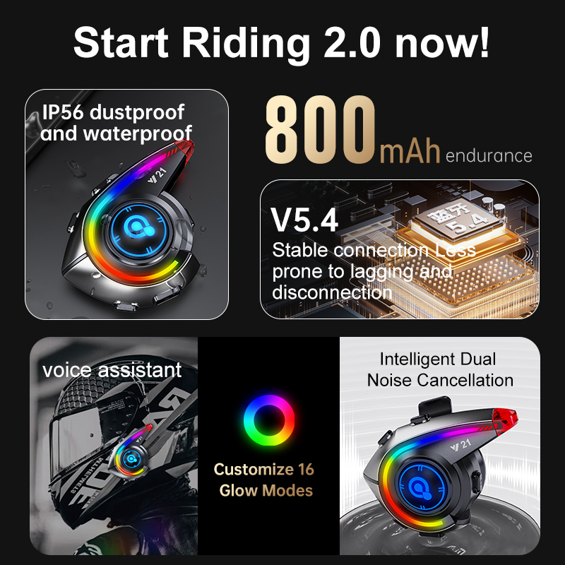 Y21 Helmet Headphones Bluetoot - огляд і ціна Full Face Motorcycle Helmet With Bluetooth