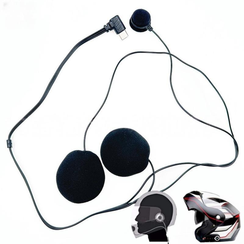1Pc Type-C Plug HD Noise Reduc - огляд і ціна Full Face Motorcycle Helmet With Bluetooth