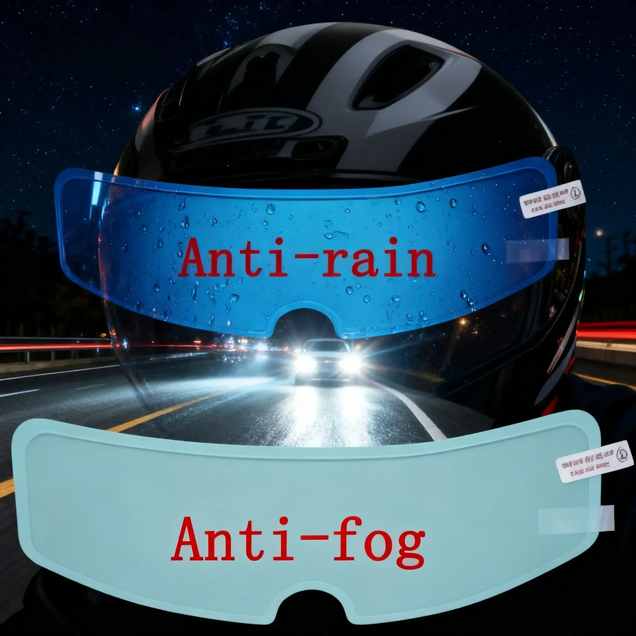 1/4PCS Motorcycle Helmet Clear - огляд і ціна Motorcycle Helmets