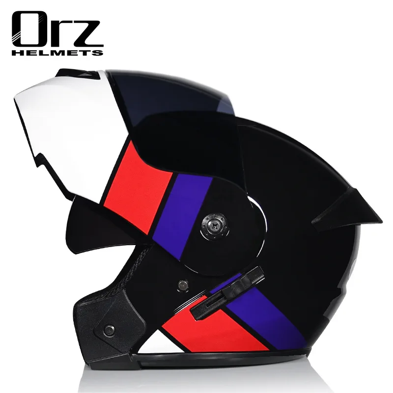 Orz901 Double Lens Full Face R - огляд і ціна Dual Visor Motorcycle Racing Helmet