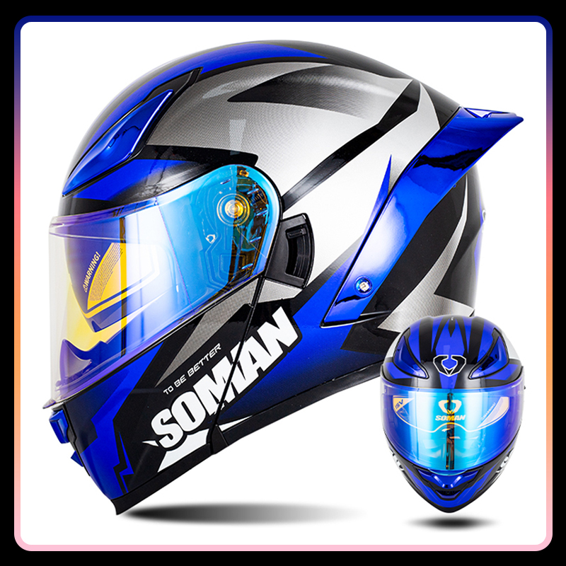 Men's Motorcycle Helmet Dual L - огляд і ціна Modular Flip Up Motorcycle Helmet Dot Approved