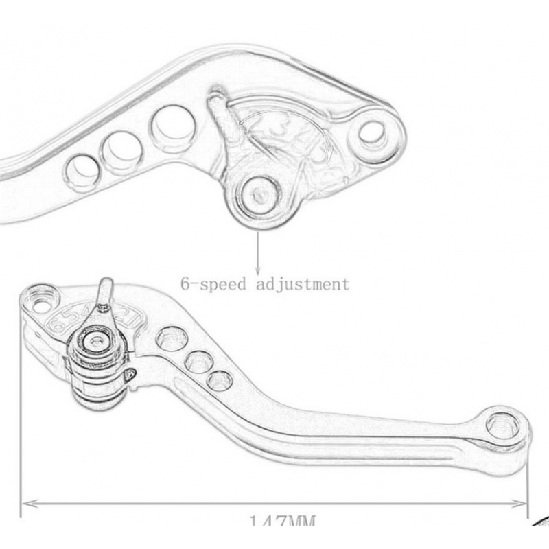 For Kawasaki Versys 650 Versys - огляд і ціна Cnc Aluminum Adjustable Brake Clutch Levers