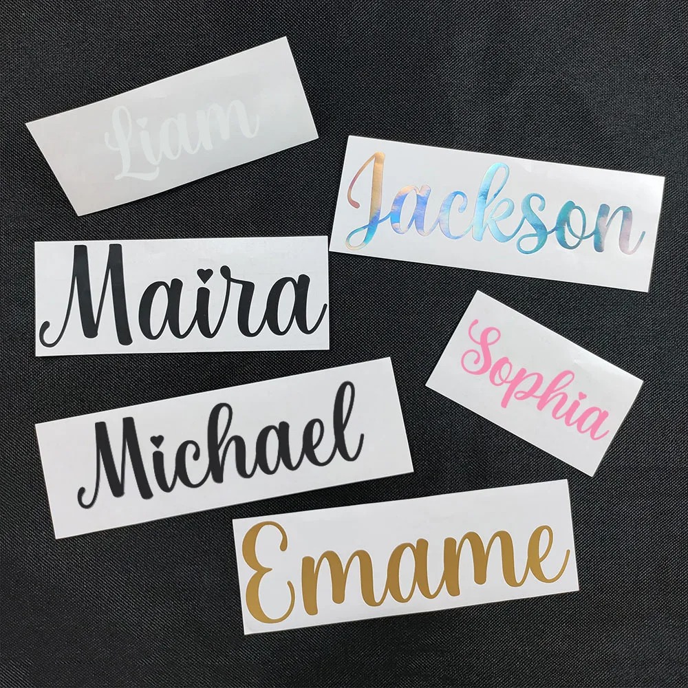 1PC Custom Name Stickers Handw - огляд і ціна Motorcycle Helmets