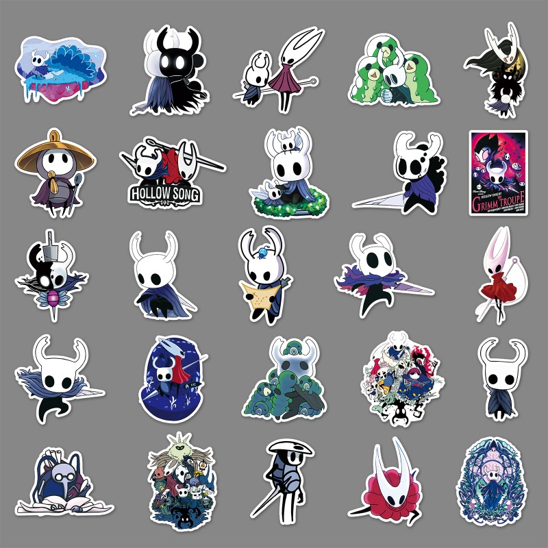 Hollow Knight 50pcs stickers c - огляд і ціна Atv Parts