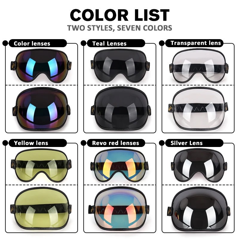 Uchoose Fit All Vintage Retro  - огляд і ціна Vintage Open Face Retro Helmet