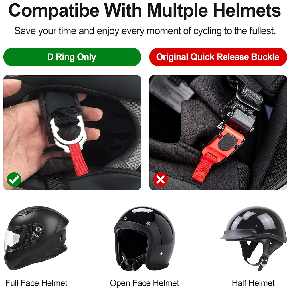 Light Weight Helmet Quick Rele - огляд і ціна Quick Release Buckle Motorcycle Helmet