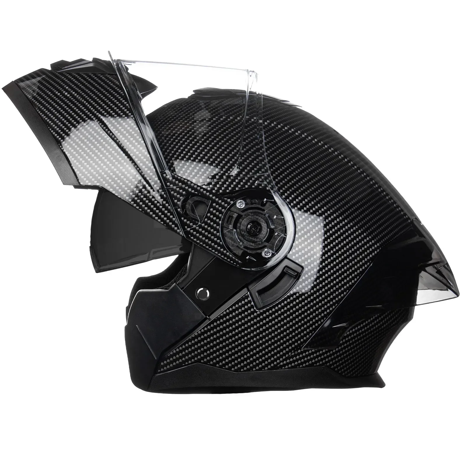 Crown Racing FL900 Modular Mot - огляд і ціна Dual Visor Motorcycle Racing Helmet